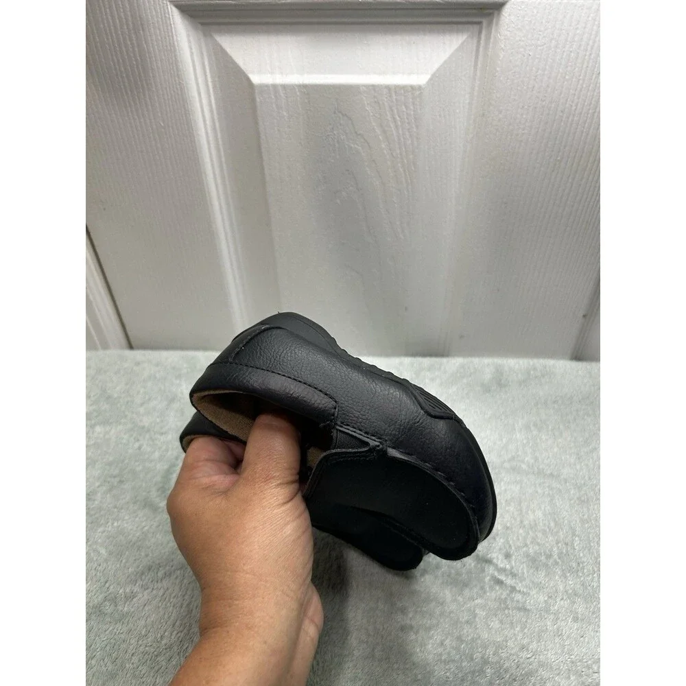 The Children’s Place Toddler Boys Black Slip-On Loafers Size 7
